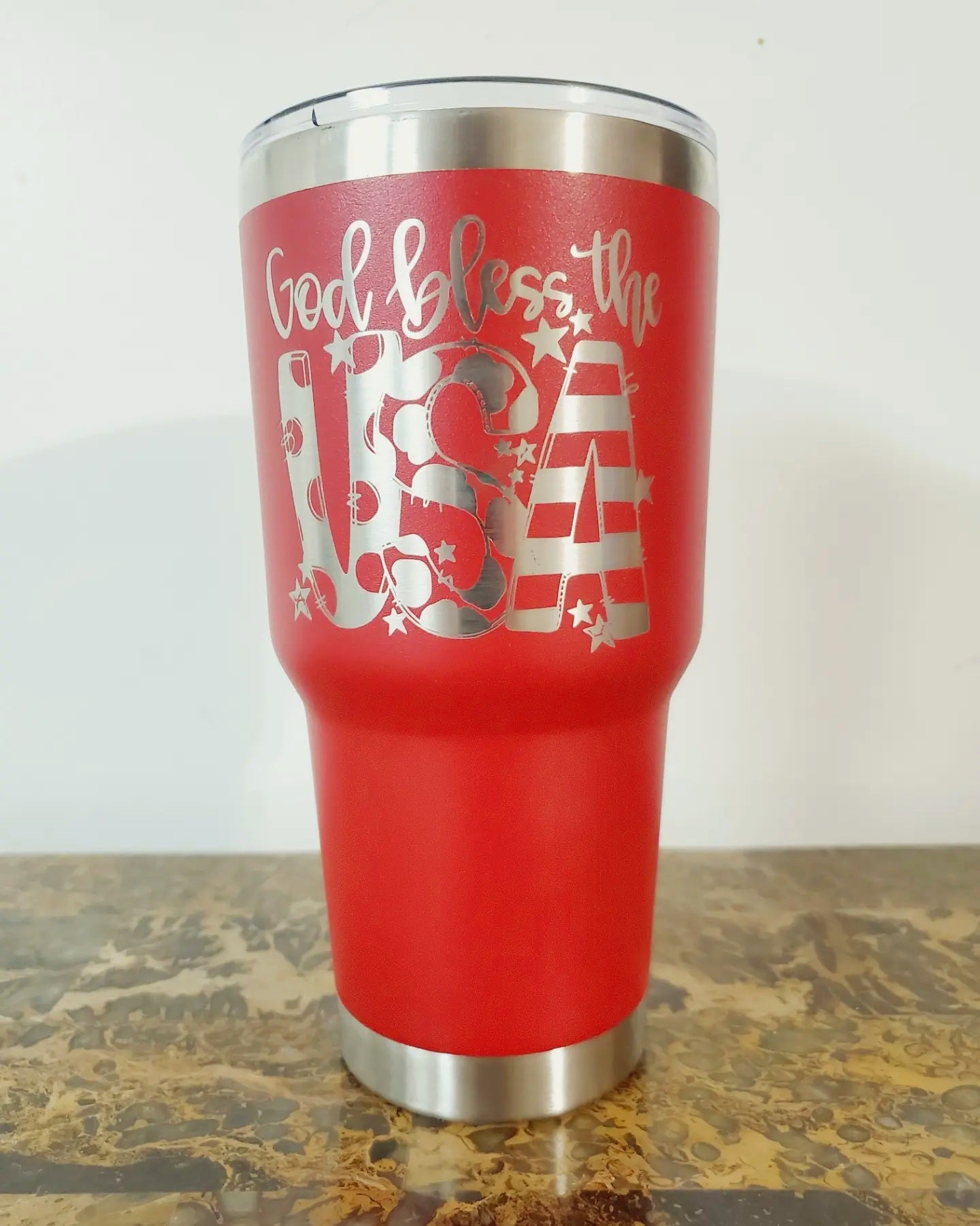 God Bless the USA 30oz Tumbler