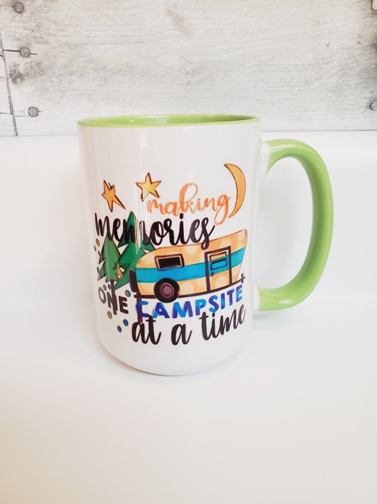 Making Memories Camping 15oz Mug