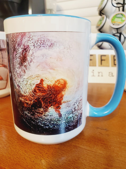 Jesus Reaching for You 15oz Mug