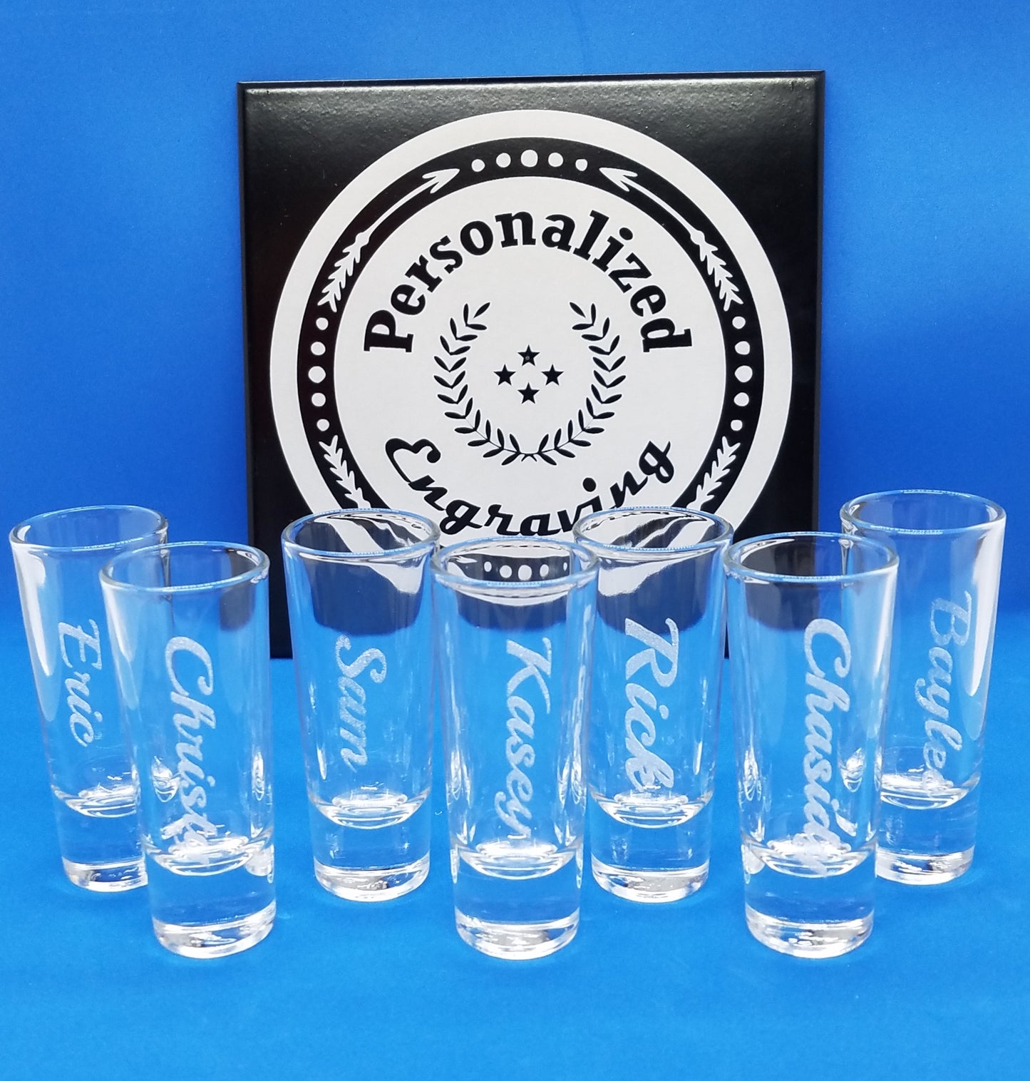 Personalized 1.5oz Glass Shooter