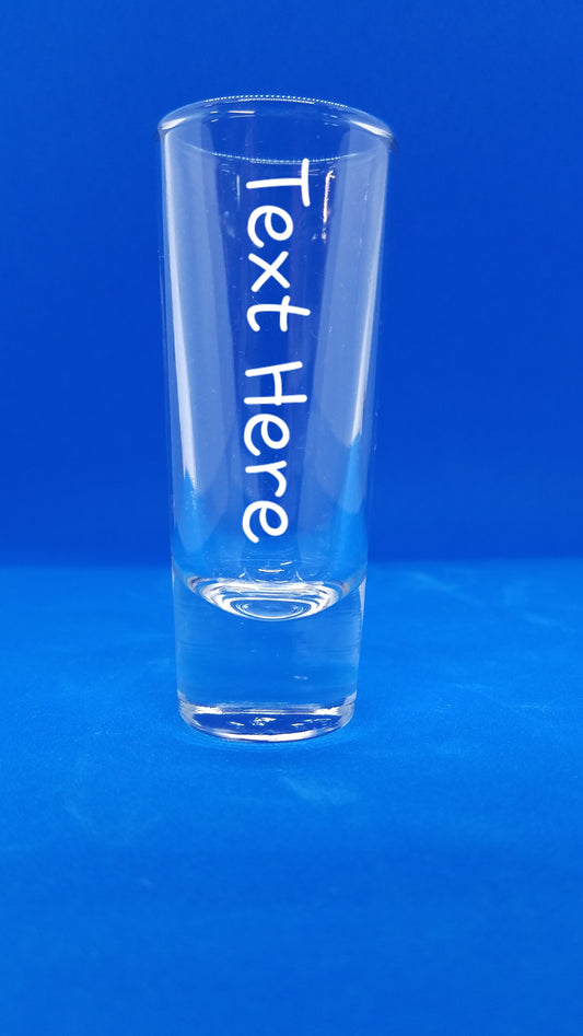 Personalized 1.5oz Glass Shooter